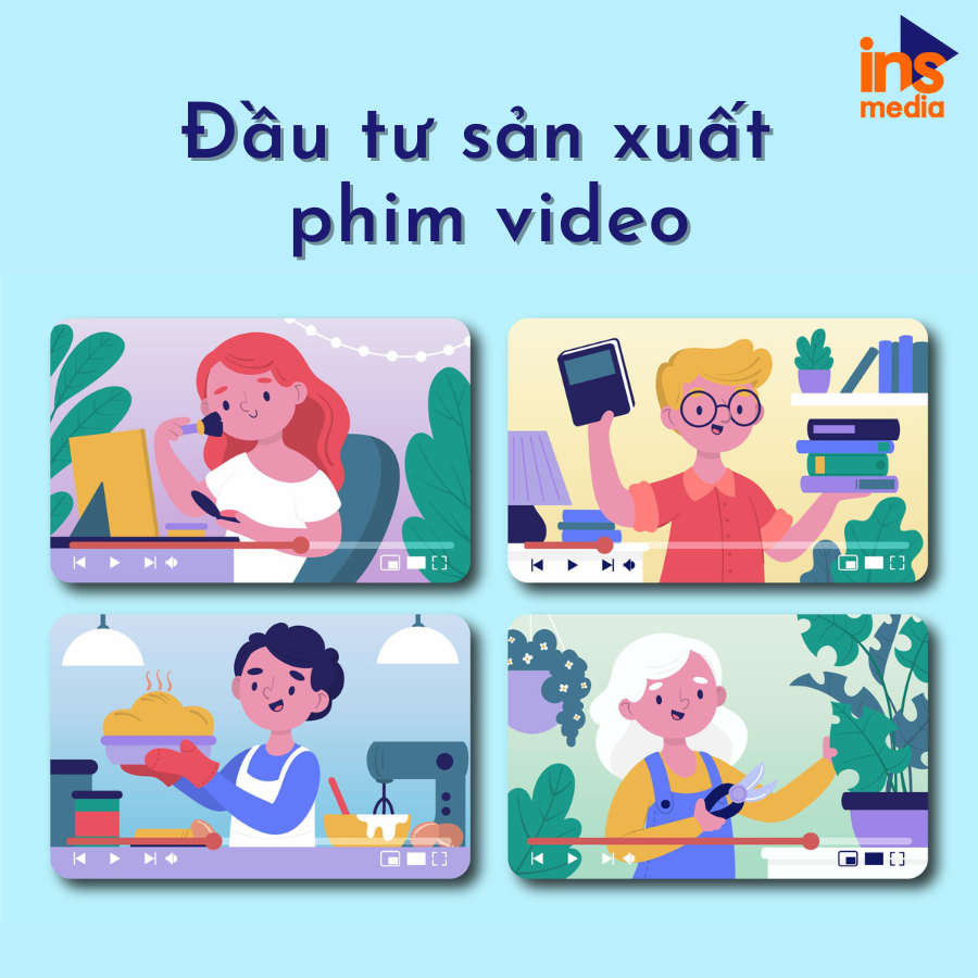 Doanh nghiệp cần sản xuất phim video bởi sự hấp dẫn của hình thức nội dung này đối với người dùng Internet