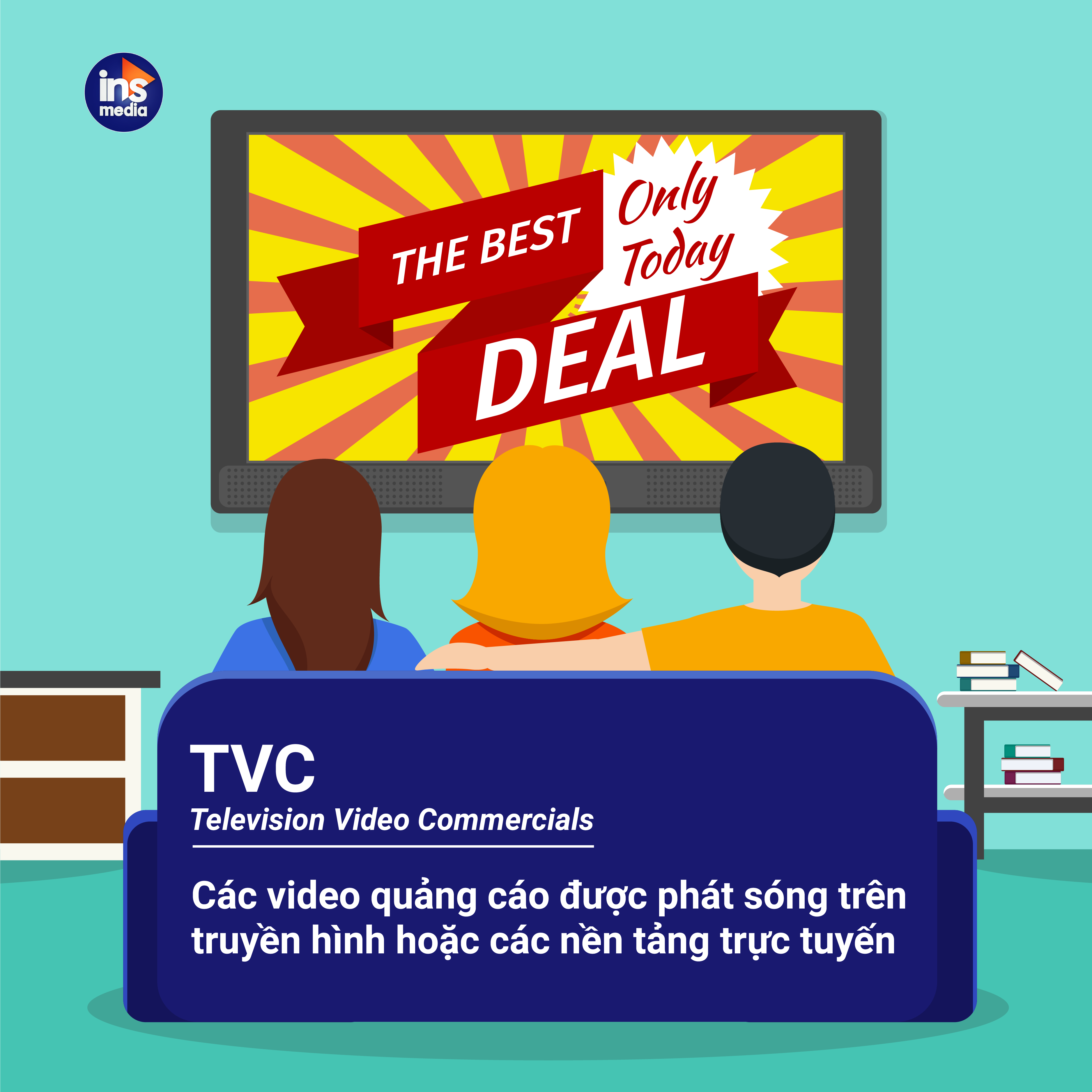 Ngoài truyền hình, ngày nay TVC Quảng cáo còn được phát trên các nền tảng trực tuyến